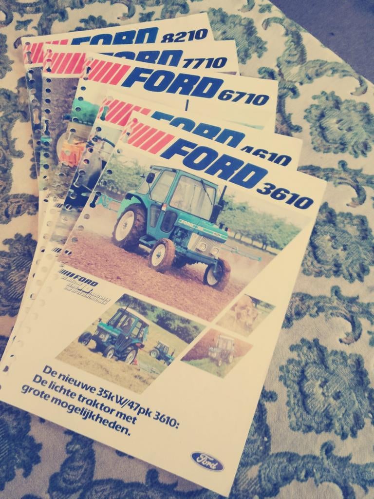 Ford tractor folders, Ophalen of Verzenden