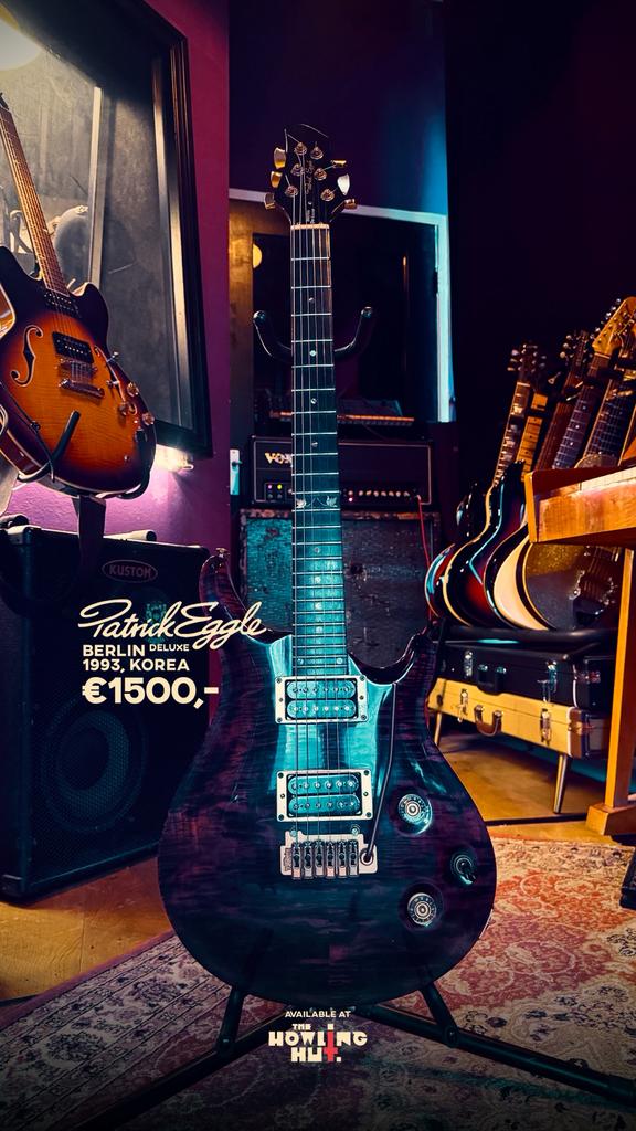 Patrick Eggle Berlin Deluxe, Muziek en Instrumenten, Snaarinstrumenten | Gitaren | Elektrisch, Ophalen, Zo goed als nieuw, Solid body