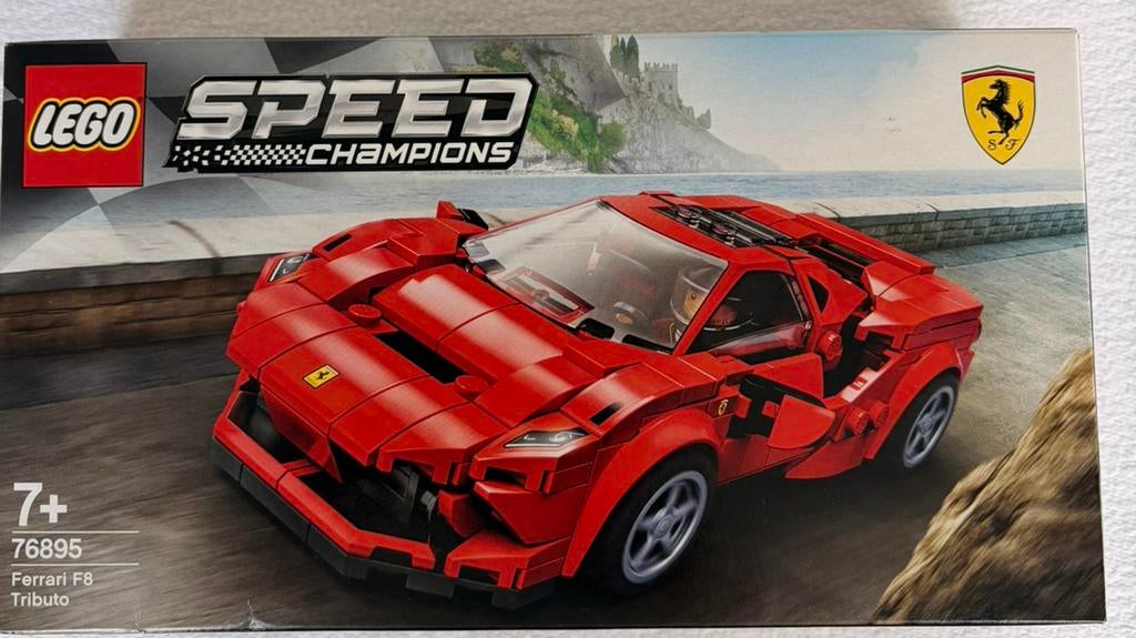Lego 76895 Ferrari F8 Tributo - Nieuw in doos, Kinderen en Baby's, Speelgoed | Duplo en Lego, Ophalen, Nieuw, Complete set, Lego