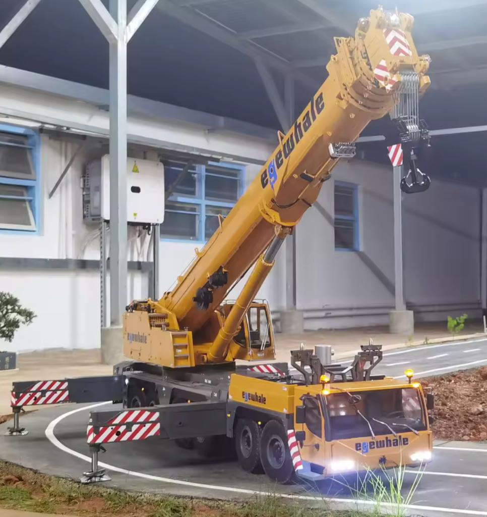 RC 1/14 RTR Liebherr LTM 1350 Telekraan hijskraan Truck Lesu, Auto offroad, Schaal 1:14, Nieuw, RTR (Ready to Run)