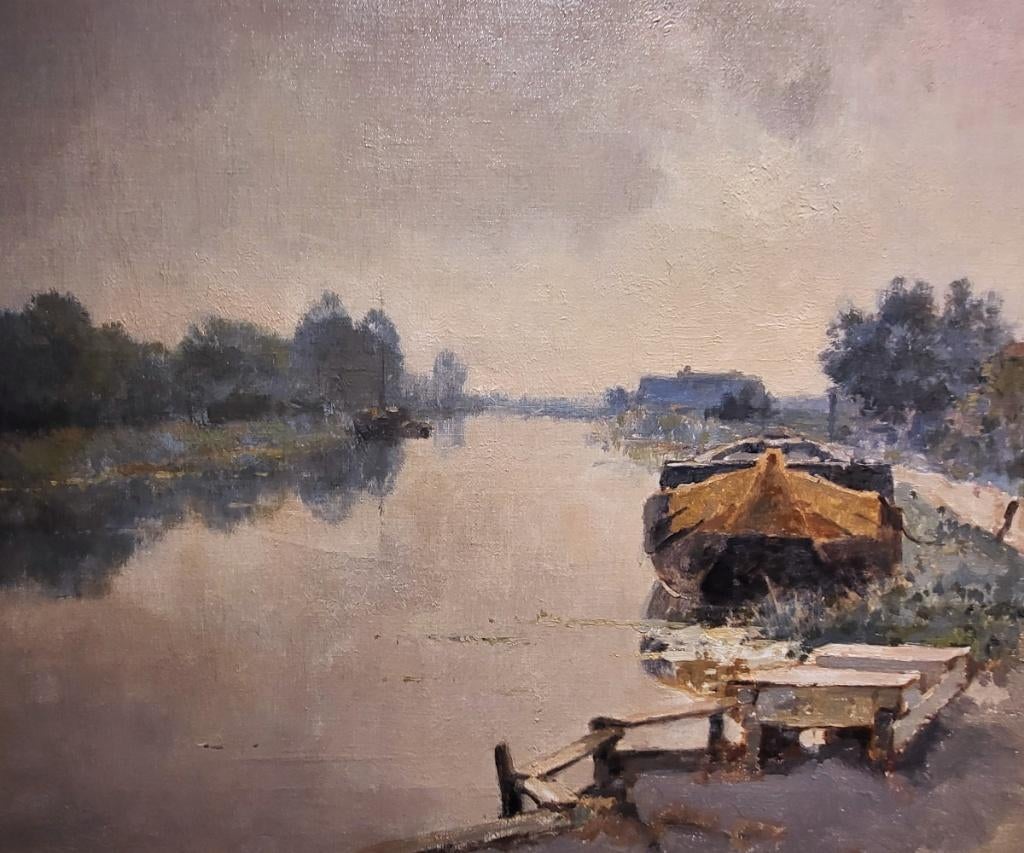 C. Vreedenburgh, olieverf, 46x71cm doekmaat, 2250,- euro., Ophalen of Verzenden