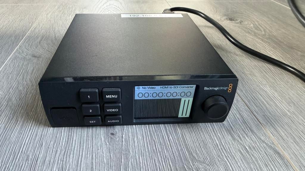 Blackmagic Teranex Mini HDMI to SDI 12G met Smart Panel, Ophalen of Verzenden, Zo goed als nieuw, Video