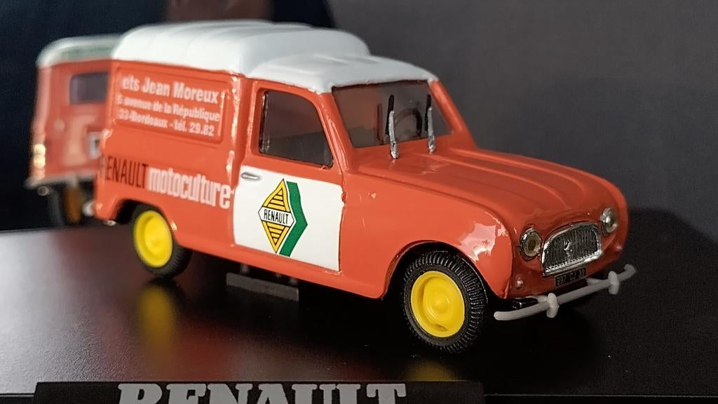Renault 4 R4 F4 Service 1:43 Norev Pol, Verzenden, Rue de Cocherel Evreux France, Nieuw, Norev