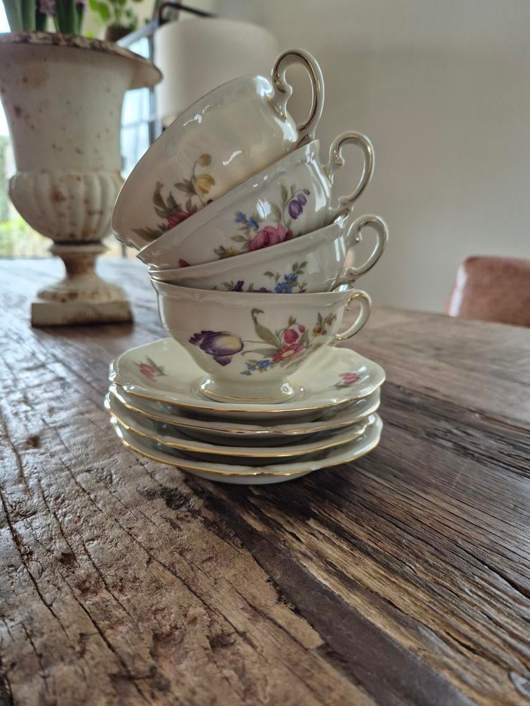 Vintage Arzberg kopjes jaren 30/40, Ophalen