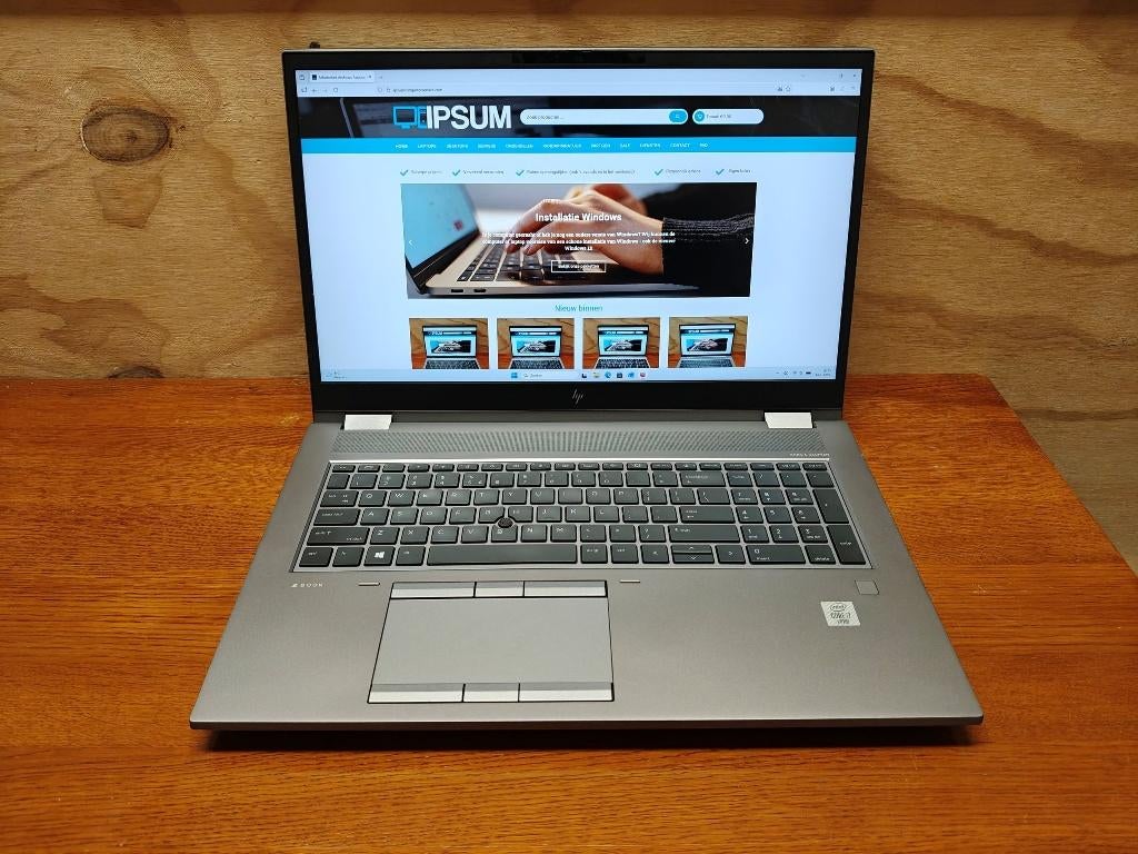 HP Zbook Fury 17 G7 | i7 10850H | 32gb DDR4 | 500gb SSD |..., Met videokaart, 2 tot 3 Ghz, HP, Hewlett Packard (HP)