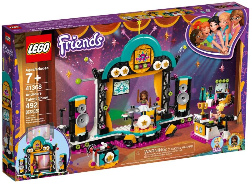 Lego Friends 41368 Andrea's talentenjacht, Ophalen of Verzenden, Nieuw, Complete set, Lego