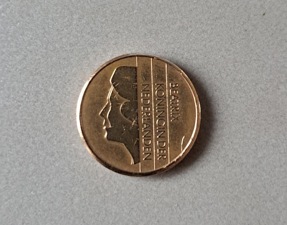 Vijf gulden munt 1989 Beatrix, Ophalen of Verzenden, Koningin Beatrix, 5 gulden, Losse munt