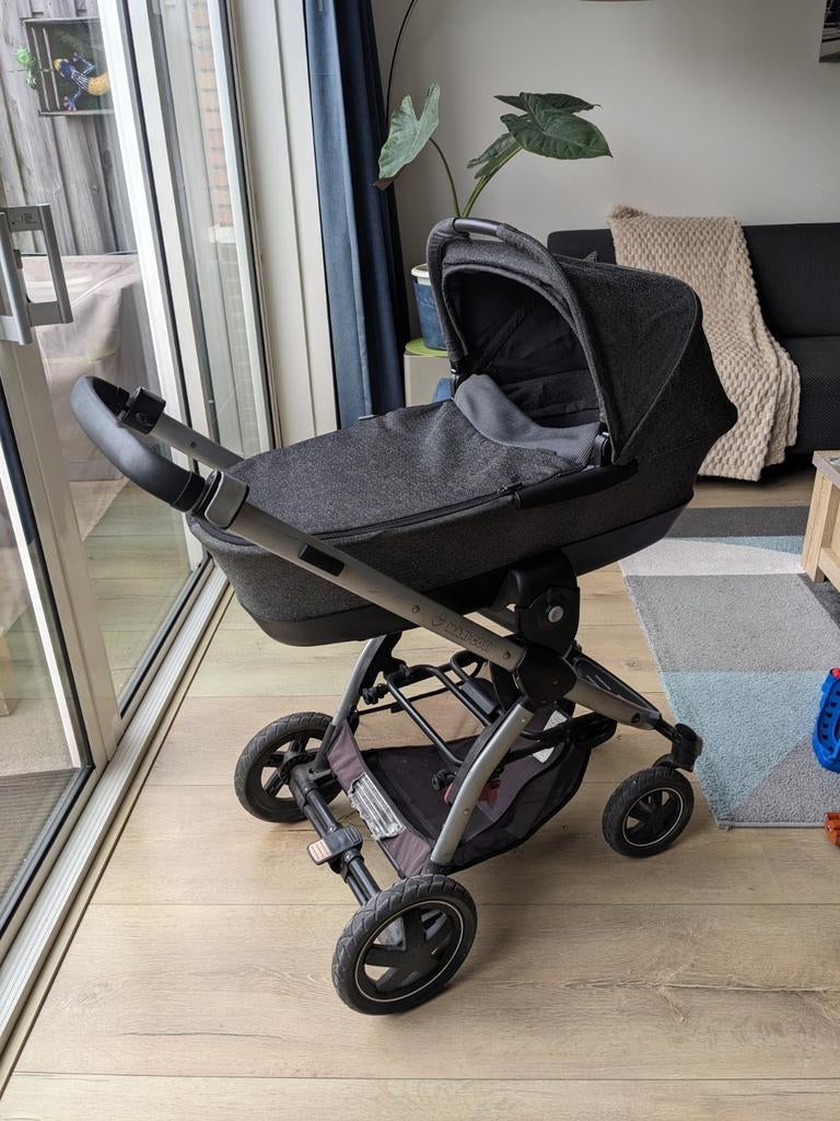 Ligbak tbv Maxicosi Stella kinderwagen, Kinderen en Baby's, Kinderwagens en Combinaties, Gebruikt, Quinny, Verstelbare duwstang