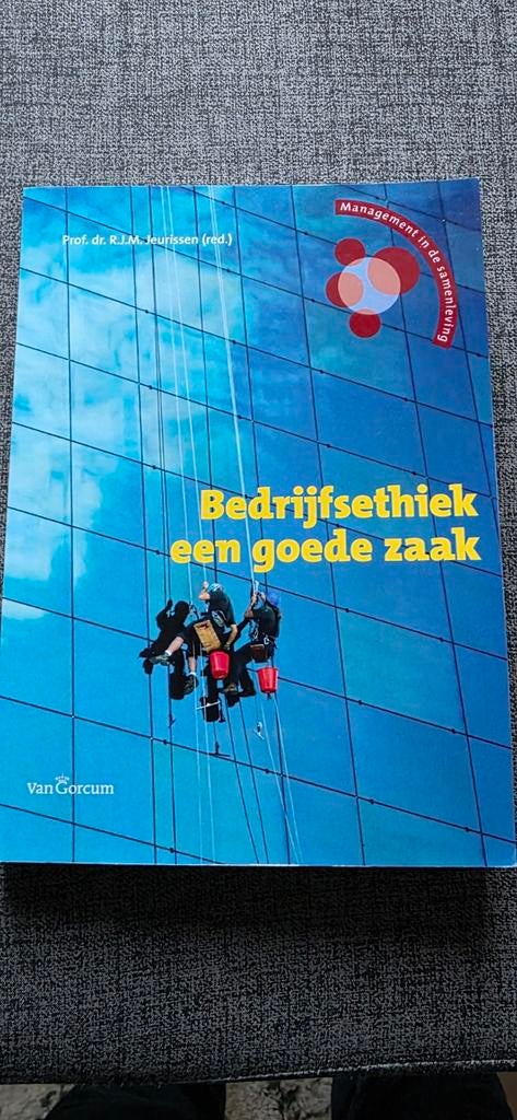 Bedrijfsethiek: een goede zaak - Jeurissen, Ophalen of Verzenden, Zo goed als nieuw, Management, R.J.M. Jeurissen