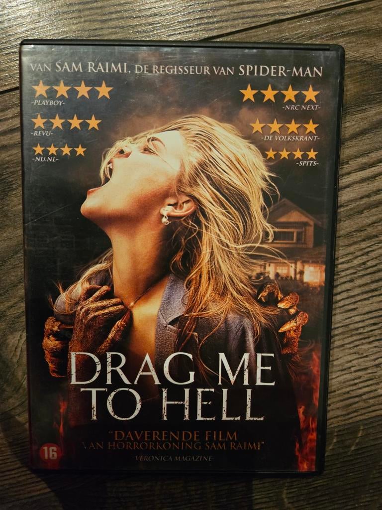 Drag Me to Hell - DVD Horror Sam Raimi, Vanaf 16 jaar, Ophalen of Verzenden, Zo goed als nieuw, Spoken en Geesten