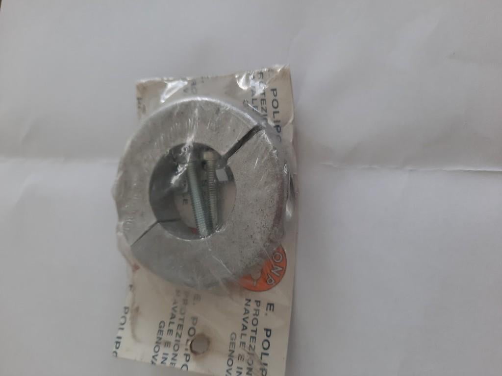 Schroefas Anode platte uitvoering Zink as maat 25mm, Verzenden, Nieuw, Motor en Techniek