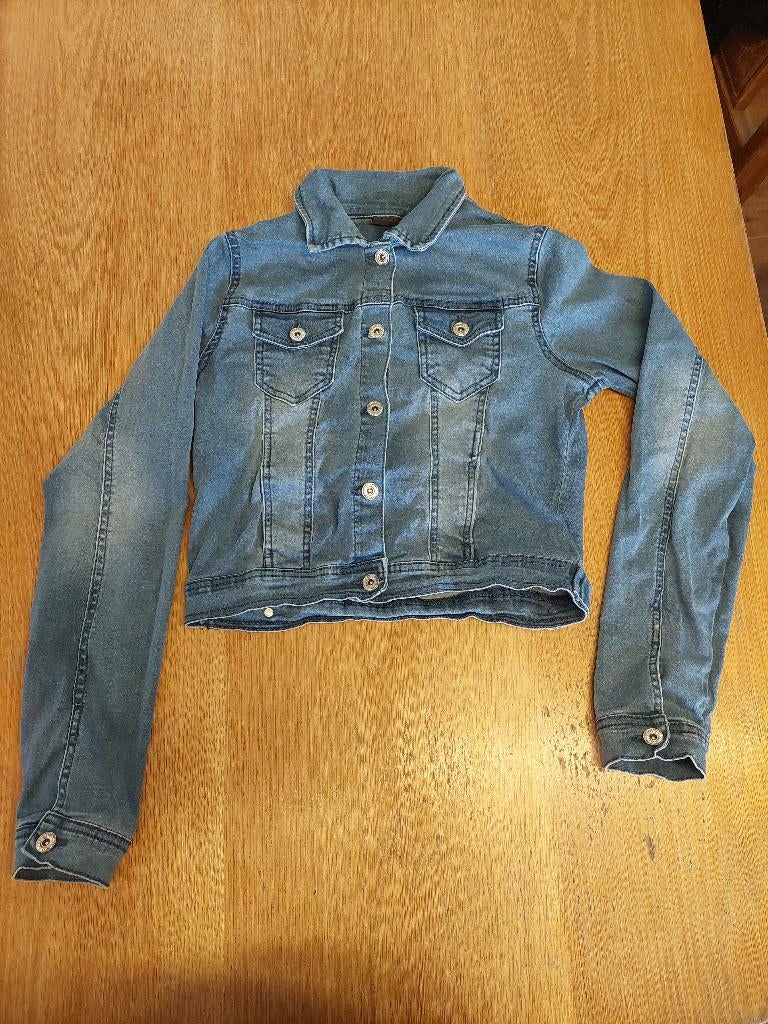 Spijkerjasje twoday 170, Kinderen en Baby's, Kinderkleding | Maat 170, Meisje, Ophalen of Verzenden, Zo goed als nieuw, Twoday