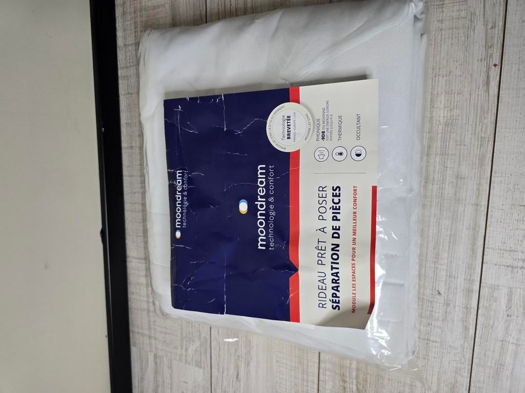 Moondream Geluiddempend Verduisteringsgordijn Nieuw, 100 tot 150 cm, 200 cm of meer, Wit, Nieuw