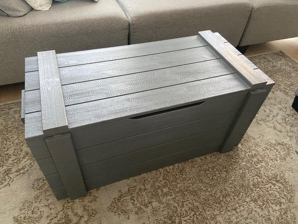 Woood Kist speelgoed / dekens / verkleed spullen, Huis en Inrichting, Woonaccessoires | Kisten, Zo goed als nieuw, Minder dan 50 cm