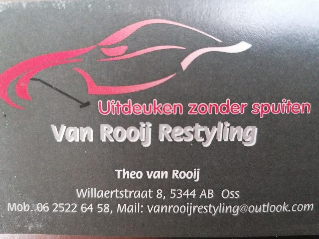 Uitdeuken zonder spuiten.