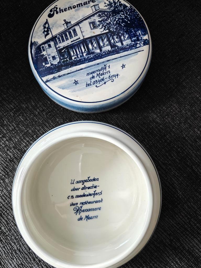 Delfs blauw Rhenomare, Ophalen of Verzenden
