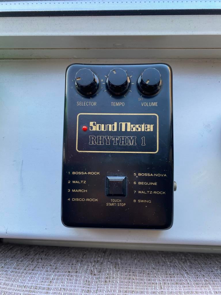 Vintage Soundmaster Rhythm 1 Drum Machine, Muziek en Instrumenten, Ophalen of Verzenden, Gebruikt