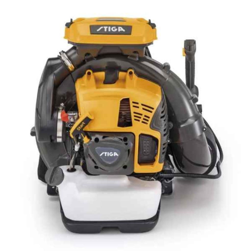 Stiga BL 980 R RUGGEDRAGEN BENZINE BLADBLAZER, Tuin en Terras, Benzine, Stiga, Ophalen of Verzenden, Ruggedragen