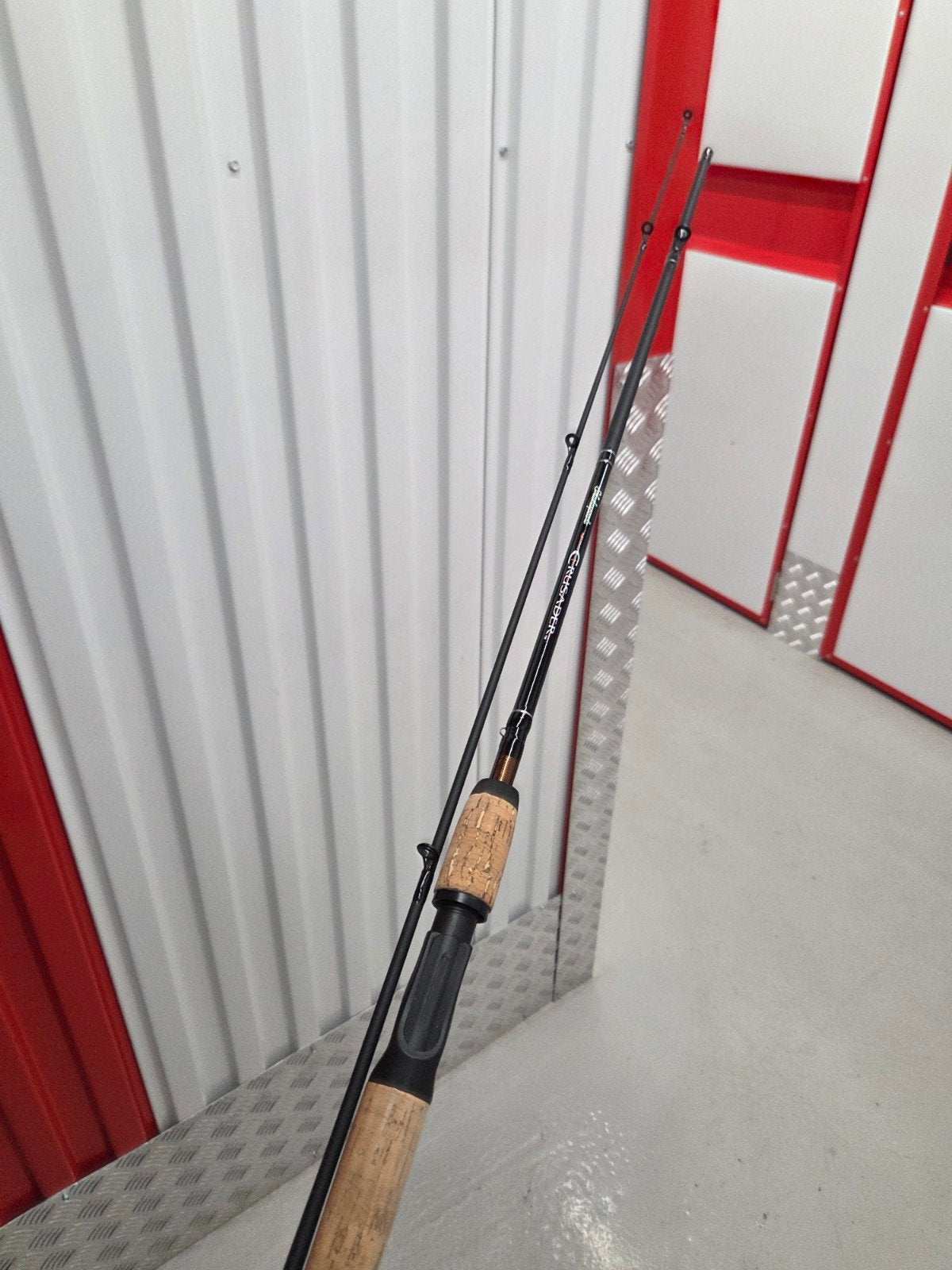 Shakespeare Crusader Baitcaster Hengel 1.8m, Ophalen, Zo goed als nieuw, Werphengel