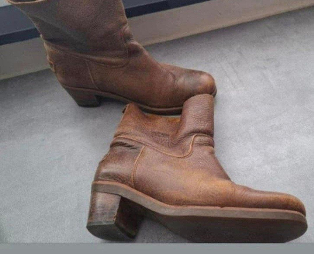 Laarzen van shabbies, Ophalen, Zo goed als nieuw, Zwart, Boots