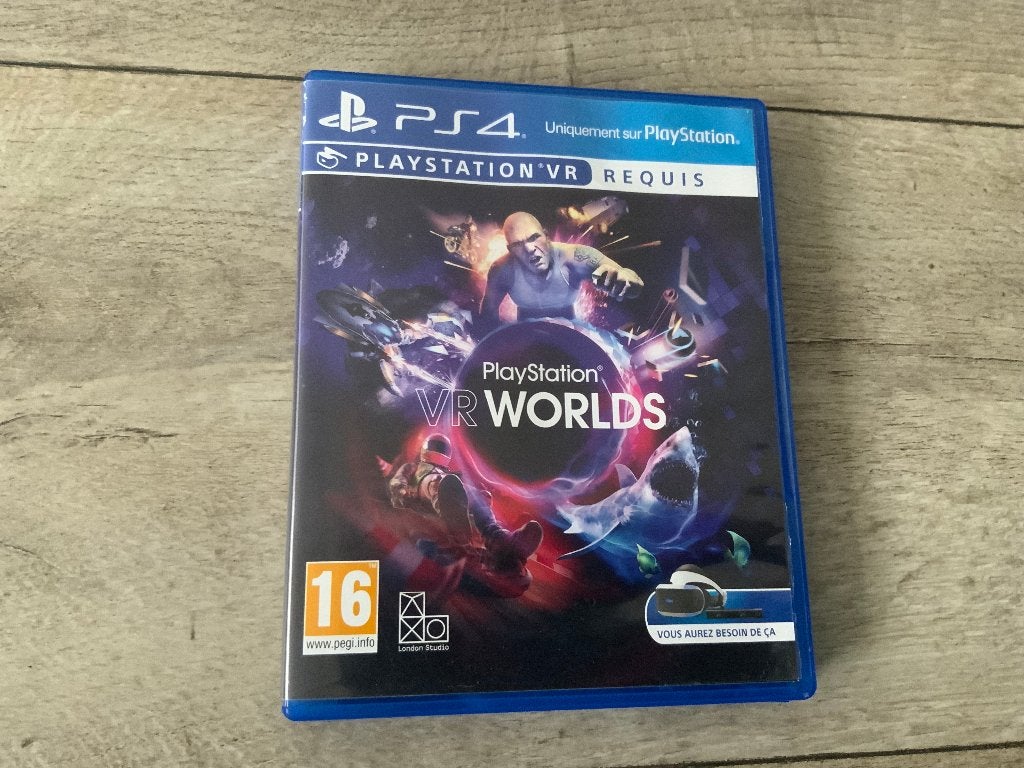 Playstation 4 VR Worlds voor de PSVR PS4 - 5 VR spellen in 1, Avontuur en Actie, Vanaf 18 jaar, 1 speler, Virtual Reality