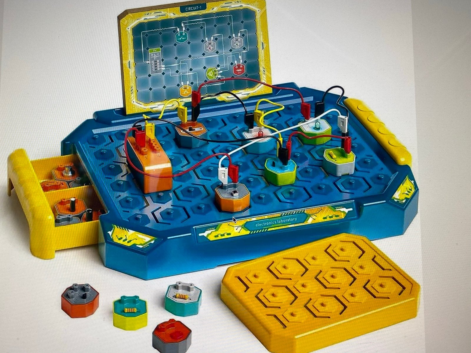 Clementoni Wetenschap & Spel Elektronisch Lab 8+, Ophalen of Verzenden, Zo goed als nieuw, Elektronica