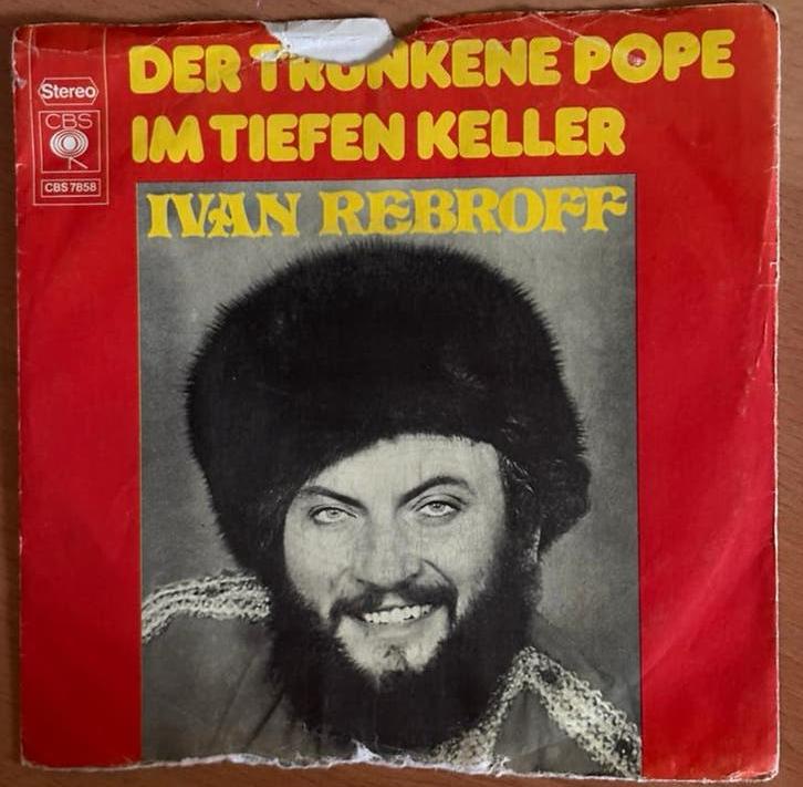 Ivan Rebroff - Im tiefen Keller/Der trunkene Pope, Ophalen of Verzenden, 1970 - 1979, Gebruikt, Single