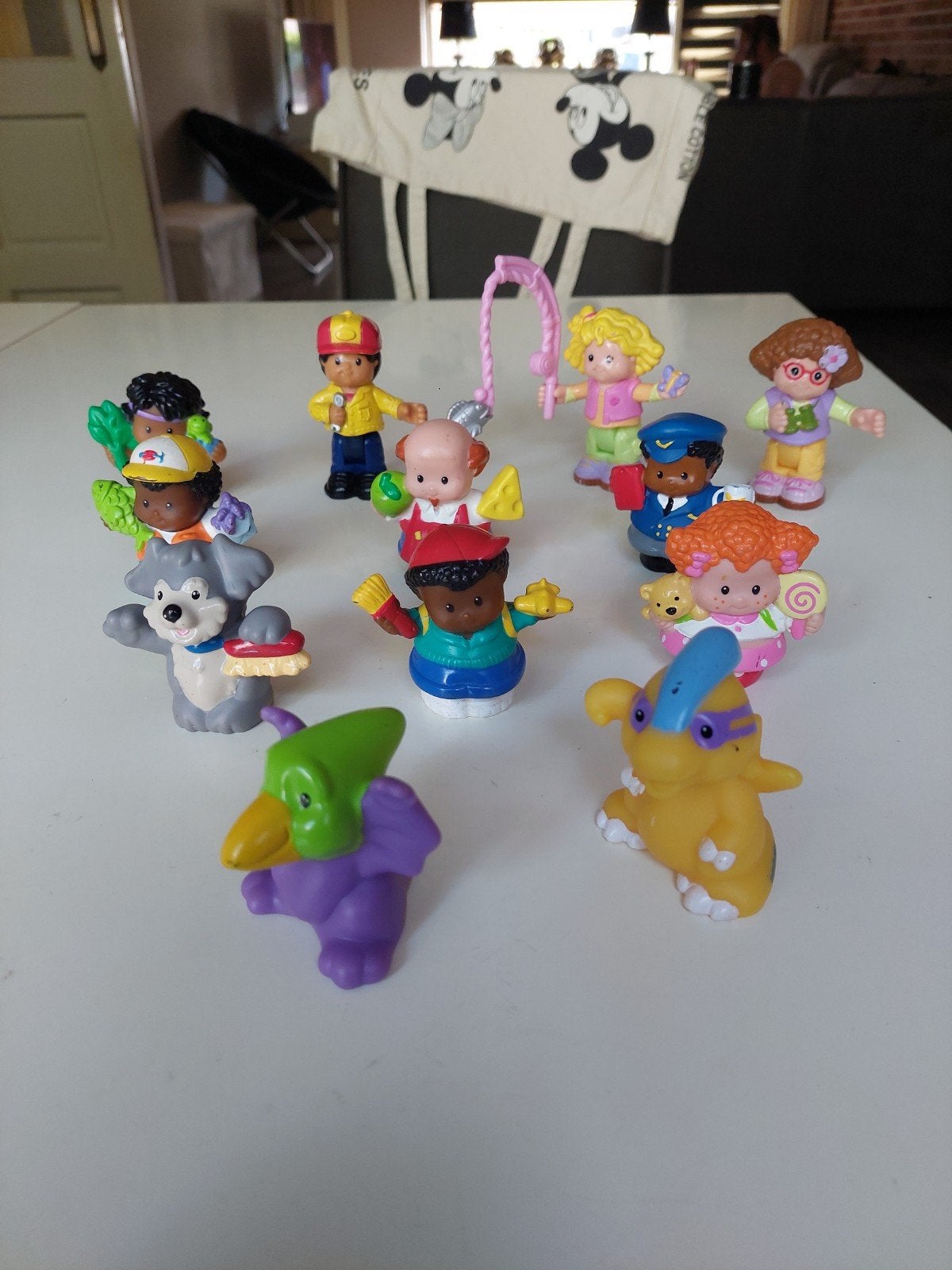 12 Fisher-Price Little People poppetjes set, Kinderen en Baby's, Speelgoed | Fisher-Price, Ophalen of Verzenden, Gebruikt