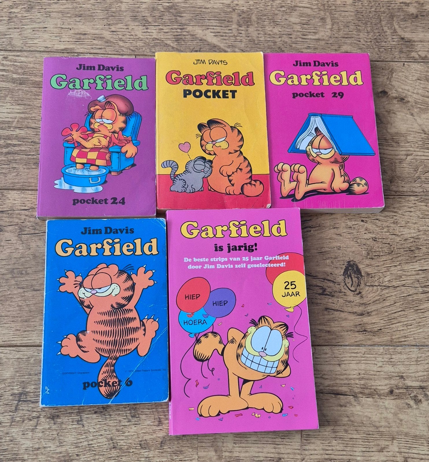 Garfield Pocket Boekjes, Meerdere stripboeken, Ophalen of Verzenden, Gelezen