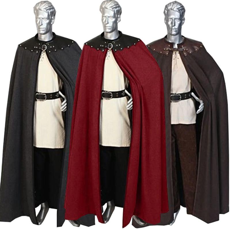 Heren cape romeinse ridder soldaat keizer viking middeleeuws, Kleding | Heren, Carnavalskleding en Feestkleding, Verzenden, Nieuw