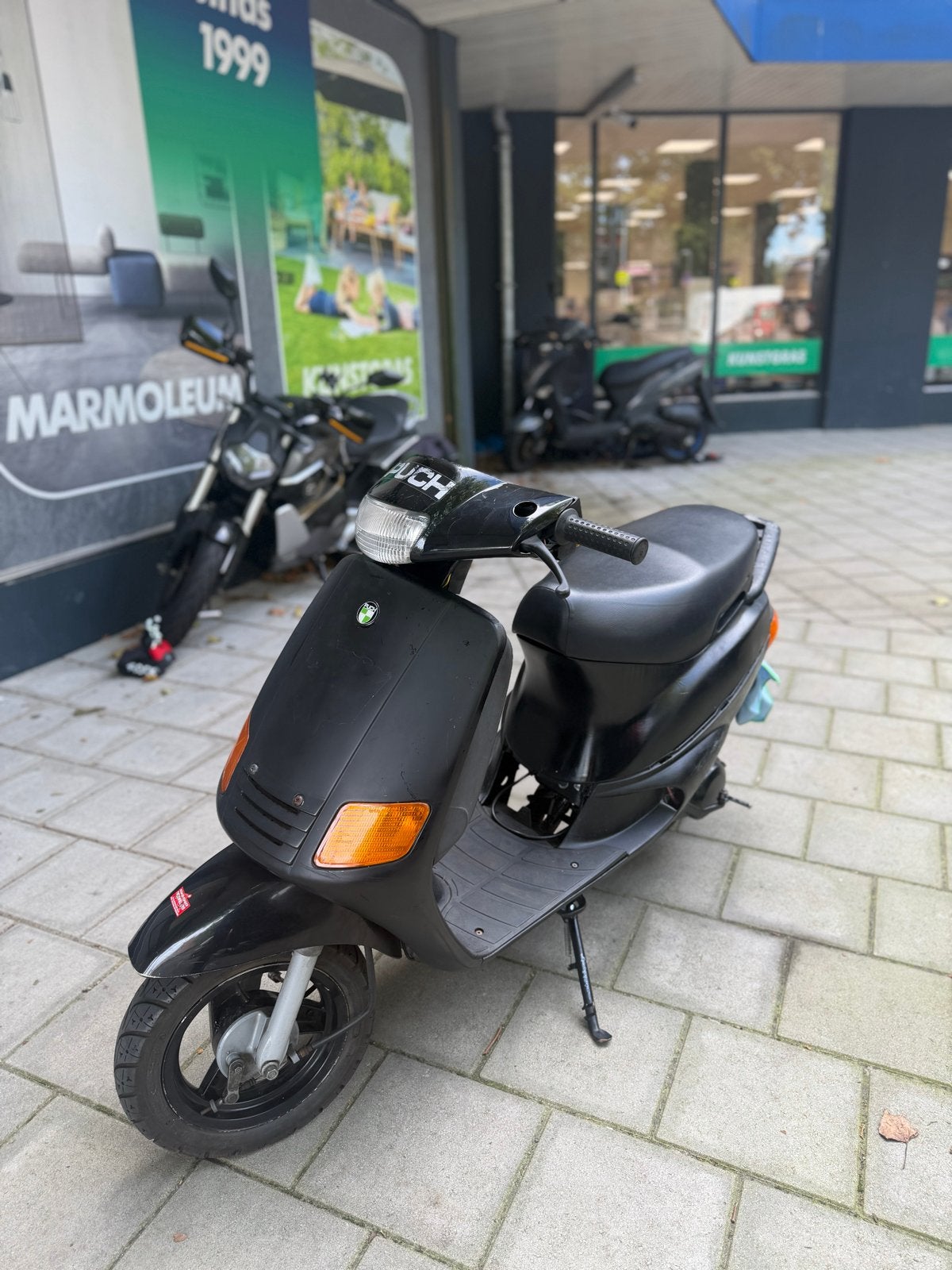 Puch Zip Scooter - Zwart, Goed Onderhouden, Ophalen of Verzenden, Gebruikt, Tweetakt, Overige merken