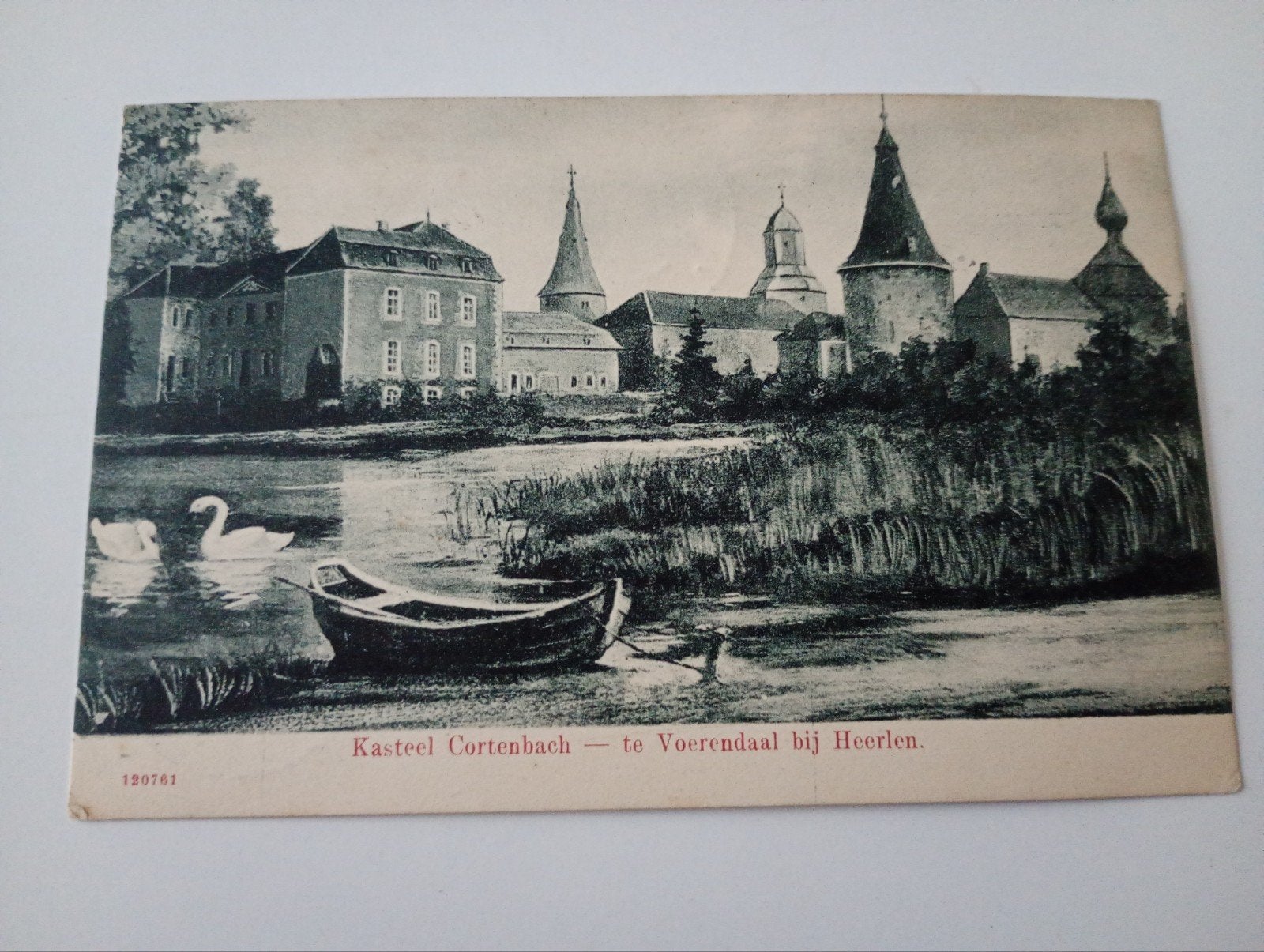 Voerendaal bij Heerlen Kasteel Cortenbach 1909, Ophalen of Verzenden, Voor 1920, Gelopen, Limburg