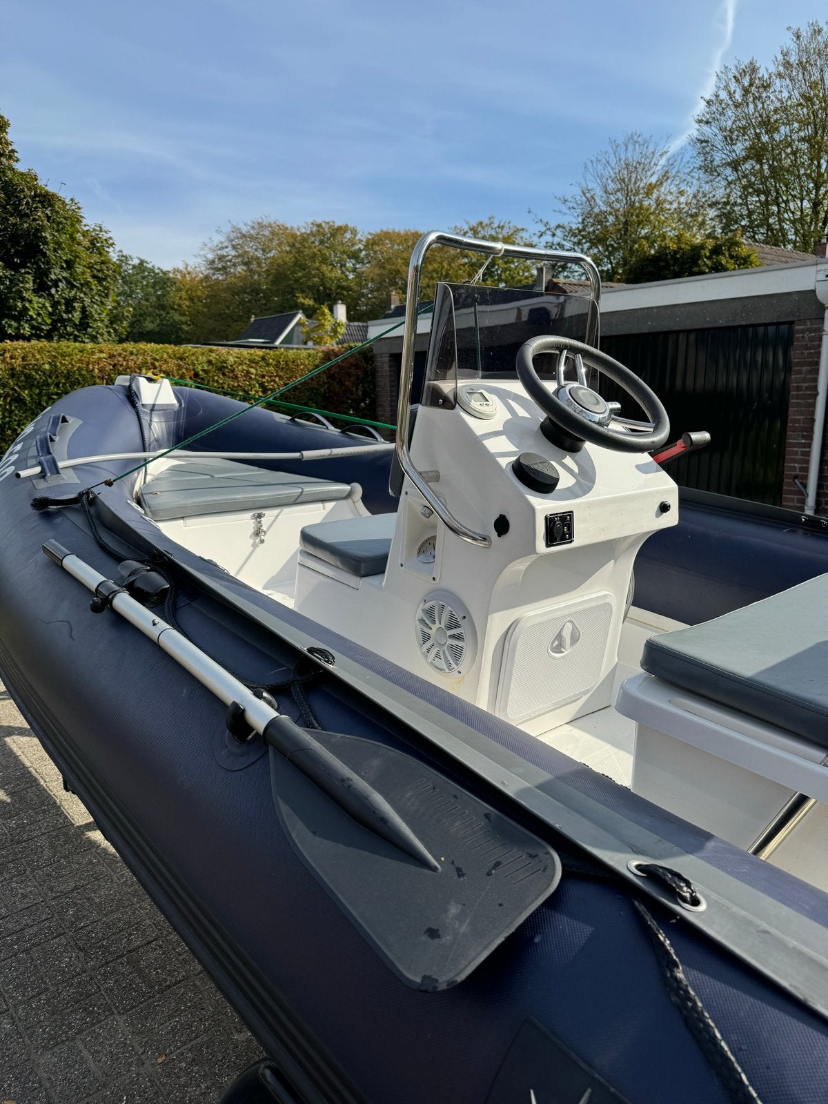Excellent 430 RIB met Mercury 40pk buitenboordmotor, Polyester/glasvezel, Ophalen of Verzenden, Excellent, 40 pk