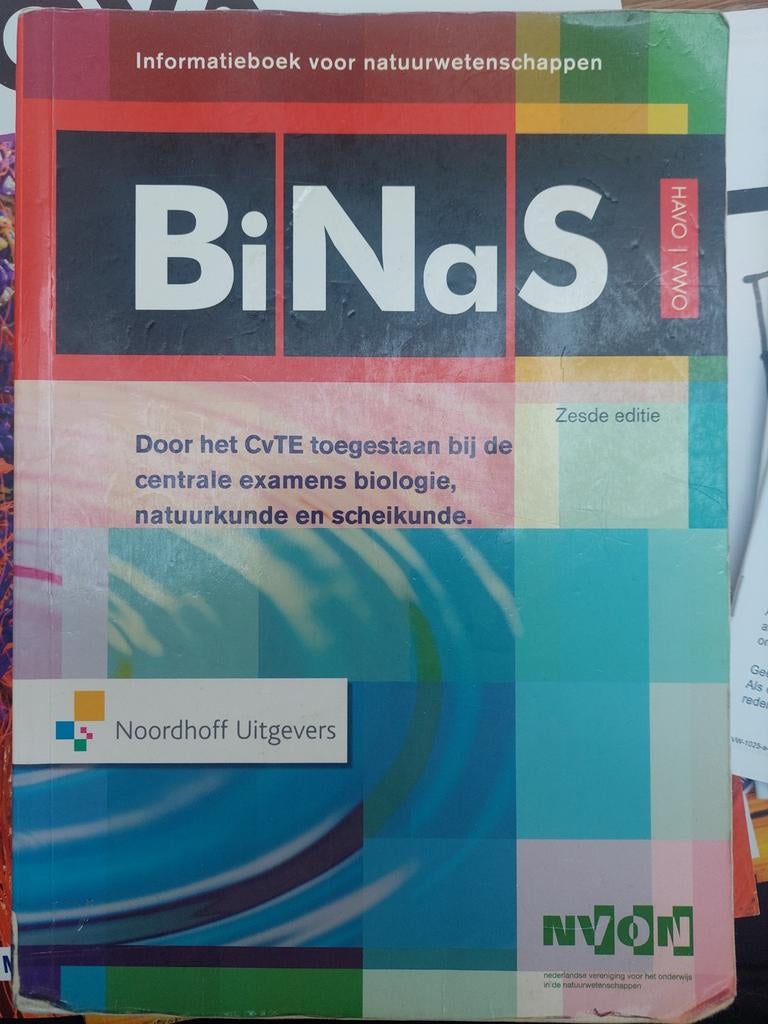 BiNaS 6e editie havo/vwo, Boeken, Ophalen of Verzenden, Beta