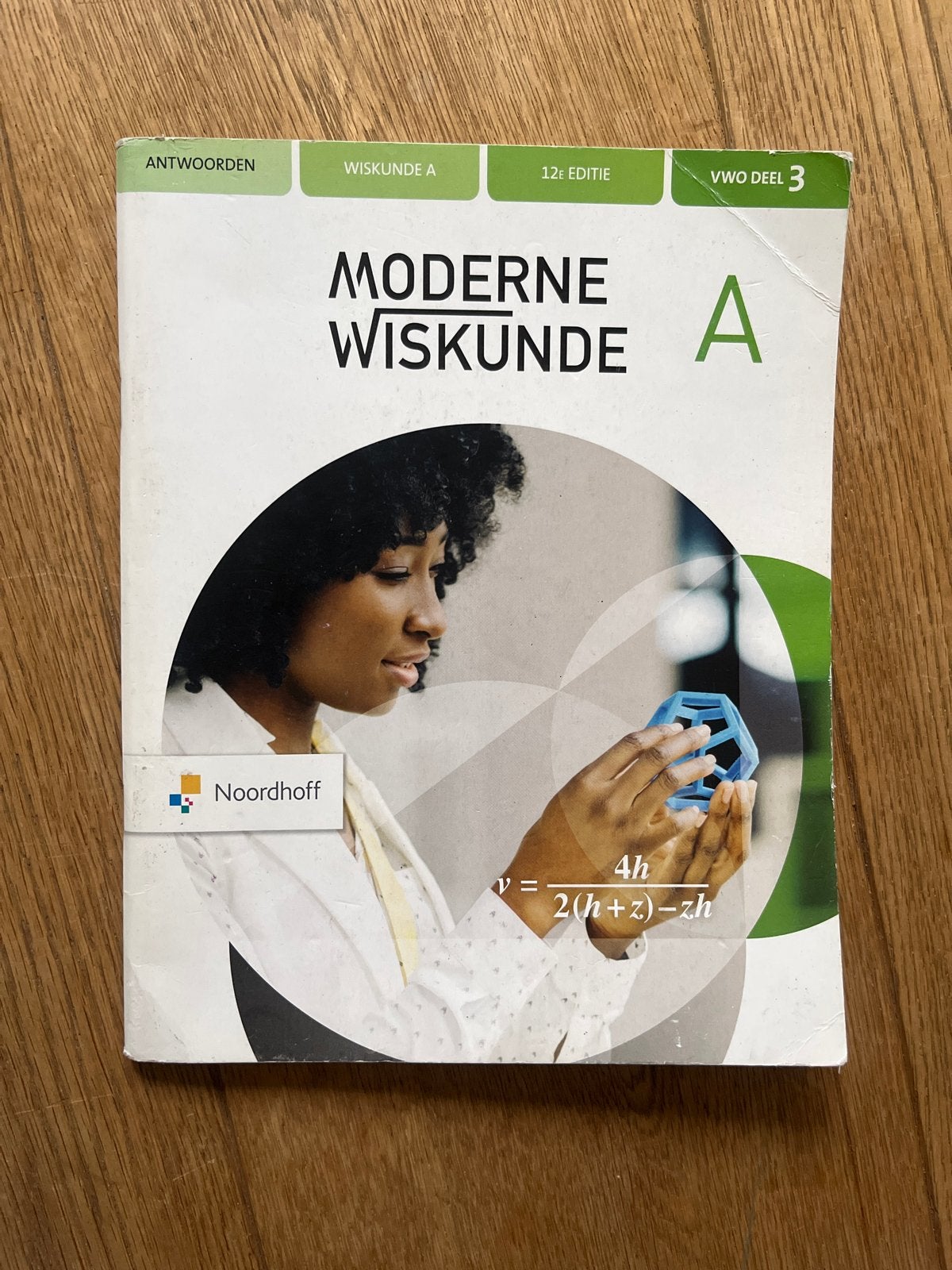 Moderne Wiskunde A VWO deel 3 Antwoordenboek 12e editie, Ophalen of Verzenden, Gelezen, VWO, Wiskunde A