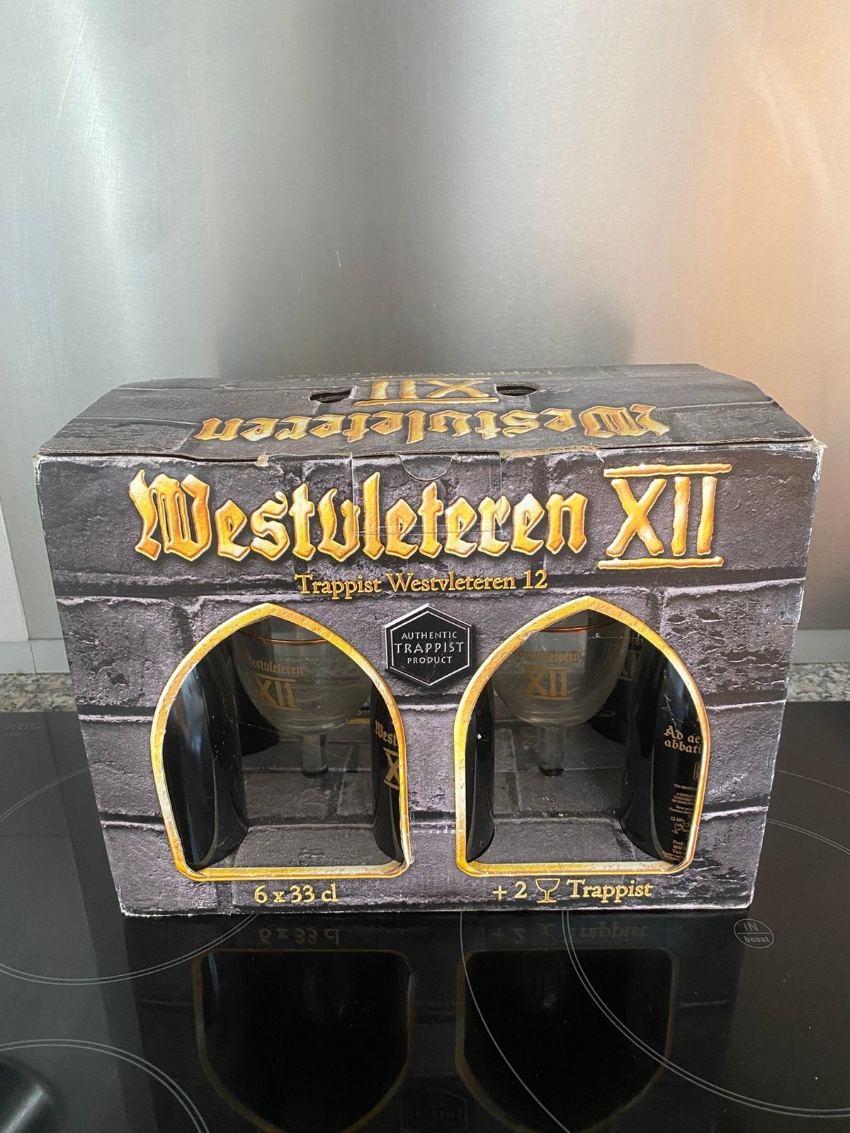 Limited edition Westvleteren XII bouwsteenbox, Verzamelen, Ophalen of Verzenden, Zo goed als nieuw, Flesje(s), Overige merken