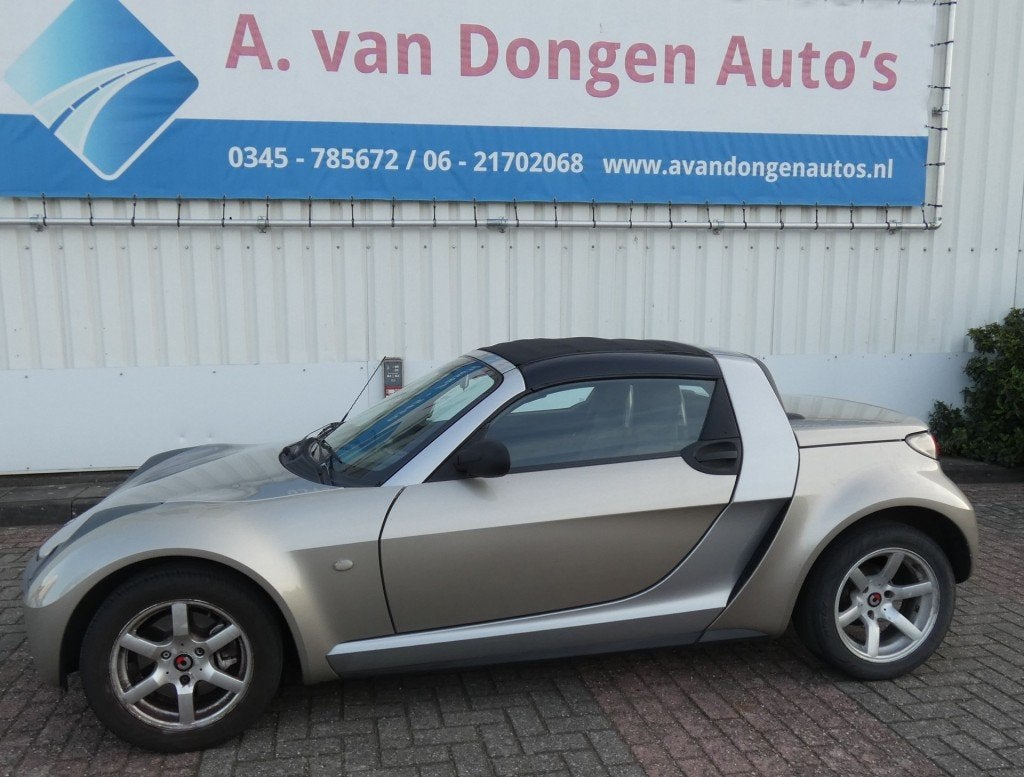 Smart ROADSTER 0.7 Automaat,APK 20-03-2027,Recent onderhoud, Automaat, Achterwielaandrijving, Gebruikt, 82 pk