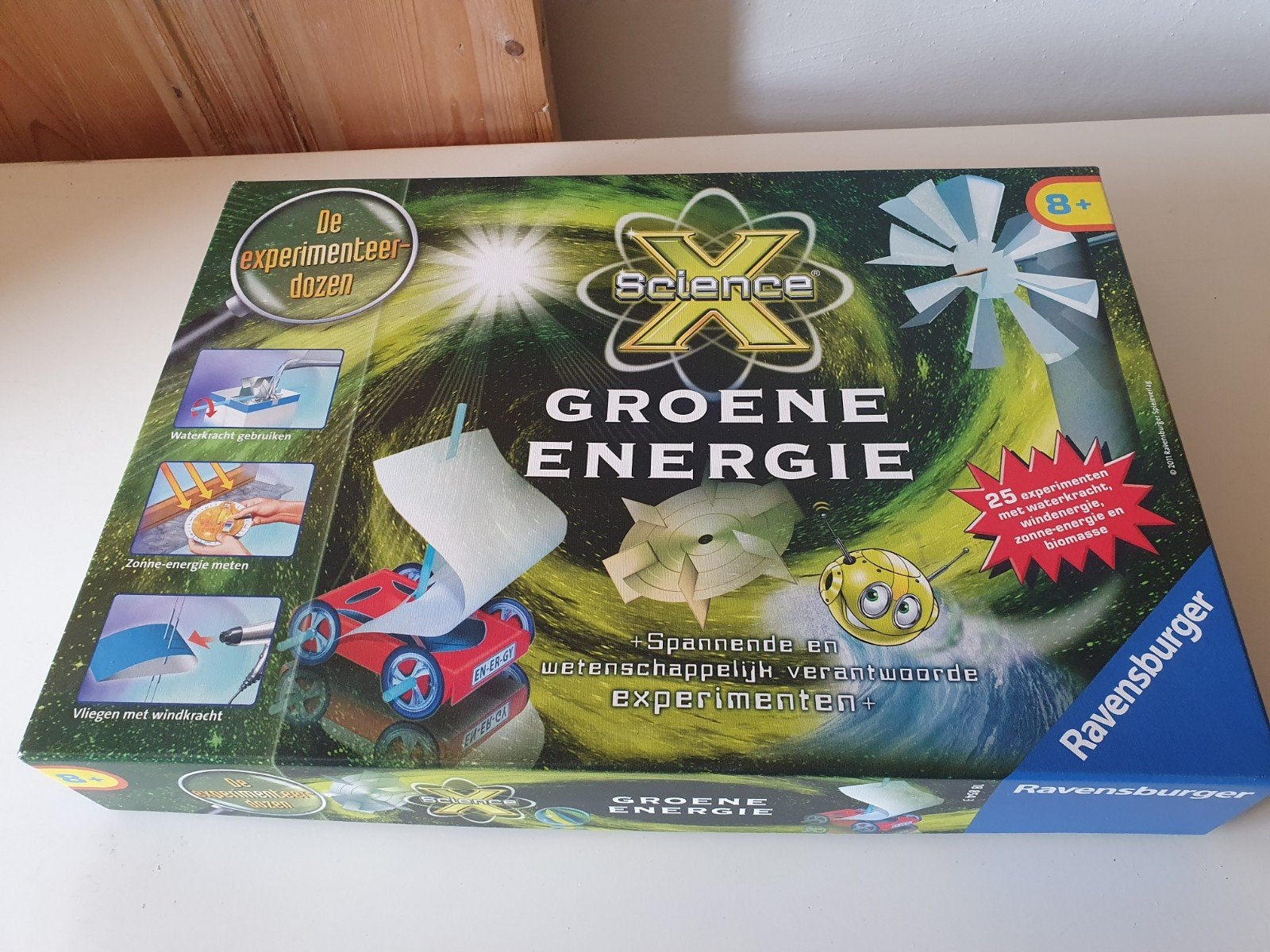 Science X Groene Energie Experimenteerdoos Ravensburger, Ophalen of Verzenden, Zo goed als nieuw, Bouwen