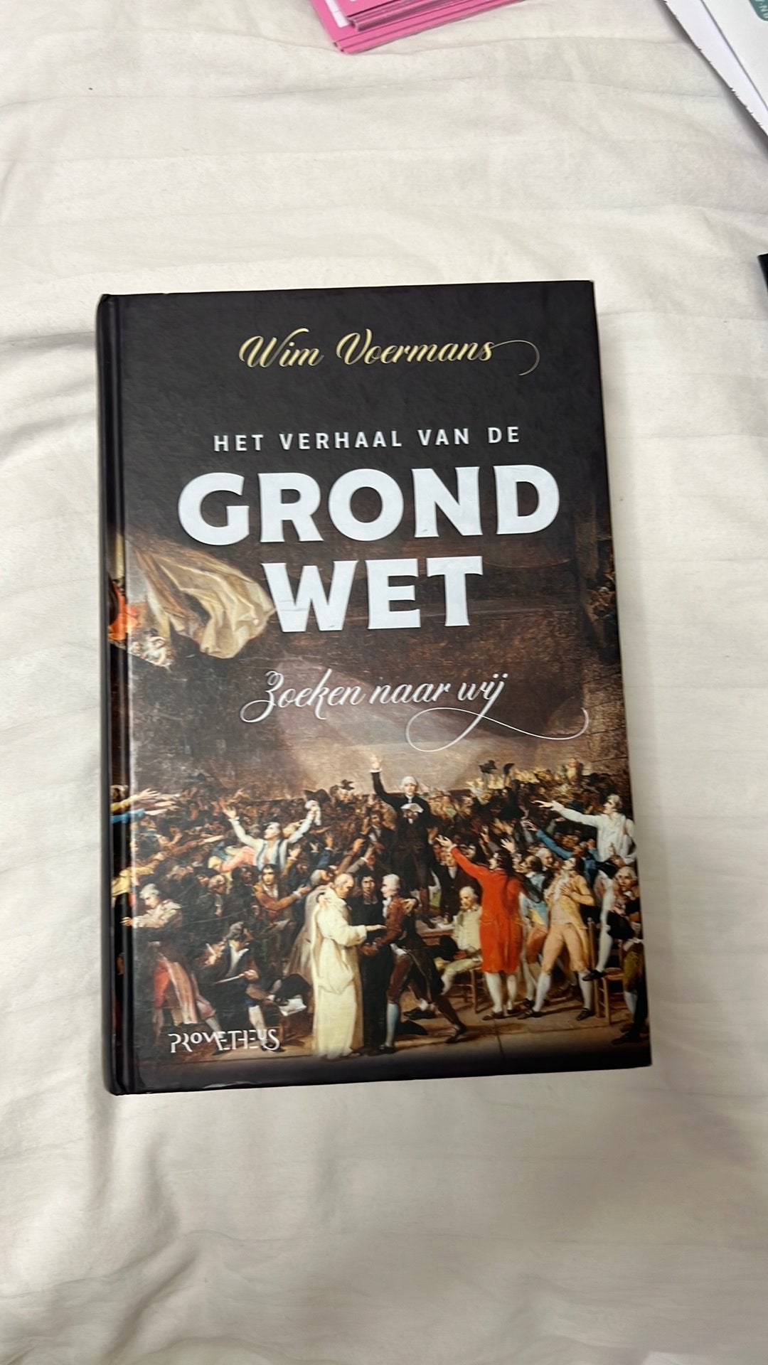 Wim Voermans - Het verhaal van de grondwet, Ophalen of Verzenden, Zo goed als nieuw, Wim Voermans