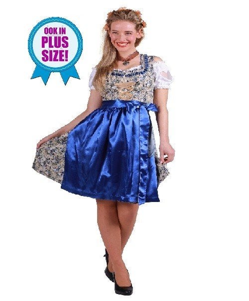 Dirndl - Tirolerjurk maat 50 Lisa-Marie Jurk-Schort., Ophalen, Thetru, Maat 46/48 (XL) of groter, Nieuw