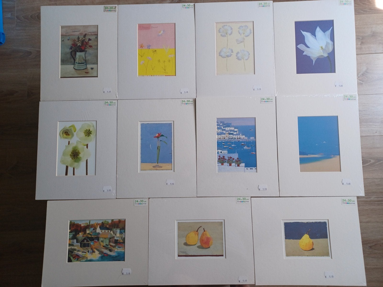 Collectie van 30 diverse kunsprintst, Ophalen