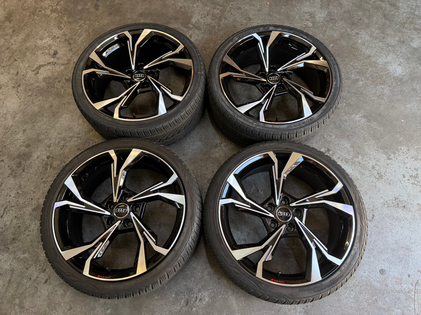 ✅ 19 Inch 5x112 Audi Sport RS S3 A3 A4 A6 S4 Vw Velgen, 19 inch, Gebruikt, Banden en Velgen, 235 mm