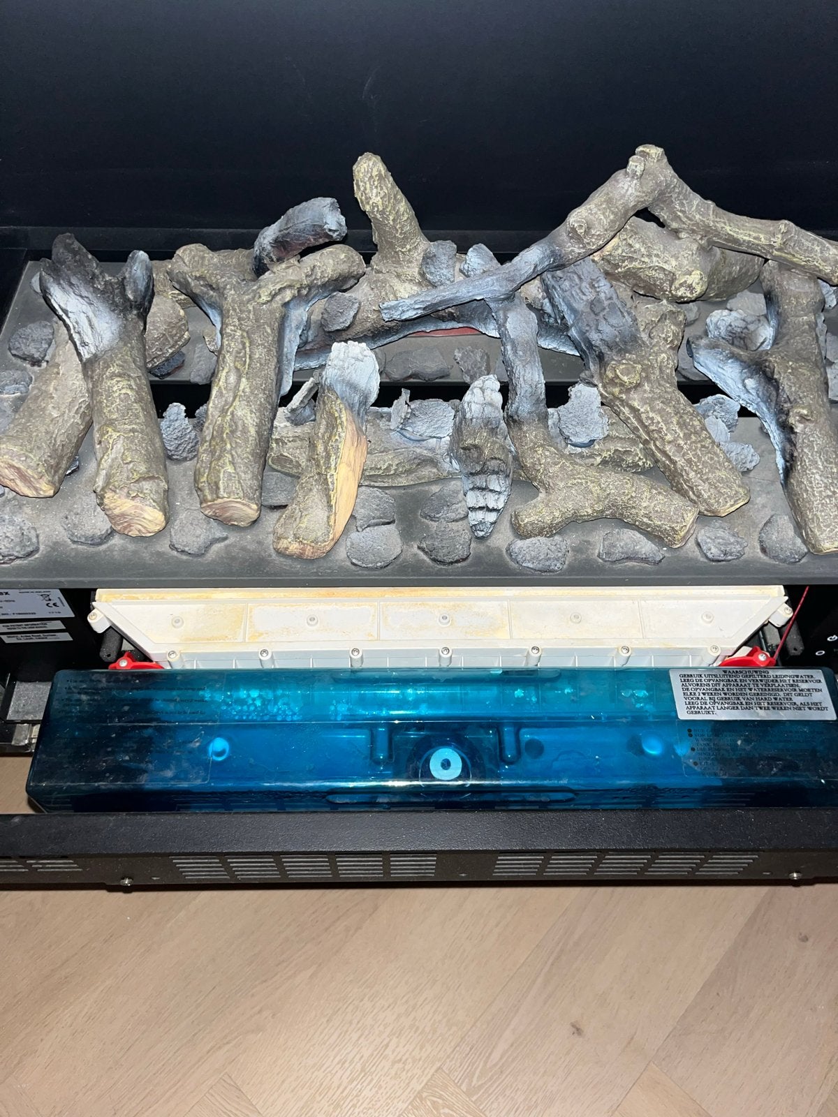 Dimplex elektrische haard met Opti-myst vlameffect, Ophalen, Zo goed als nieuw, Inbouwhaard, Elektrische haard