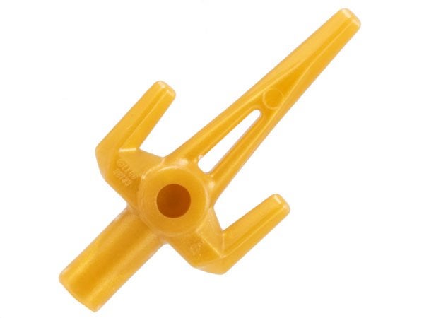 Lego Ninjago Wapens 5x Mes / Sai Pearl Gold 98139 (NIEUW), Lego, Nieuw, Ophalen of Verzenden, Losse stenen