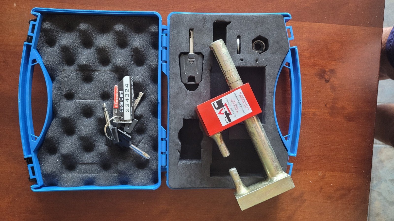 Al-Ko Disselslot en DoubleLock Koppelingsslot Set, Auto diversen, Anti-diefstal, Gebruikt, Ophalen of Verzenden