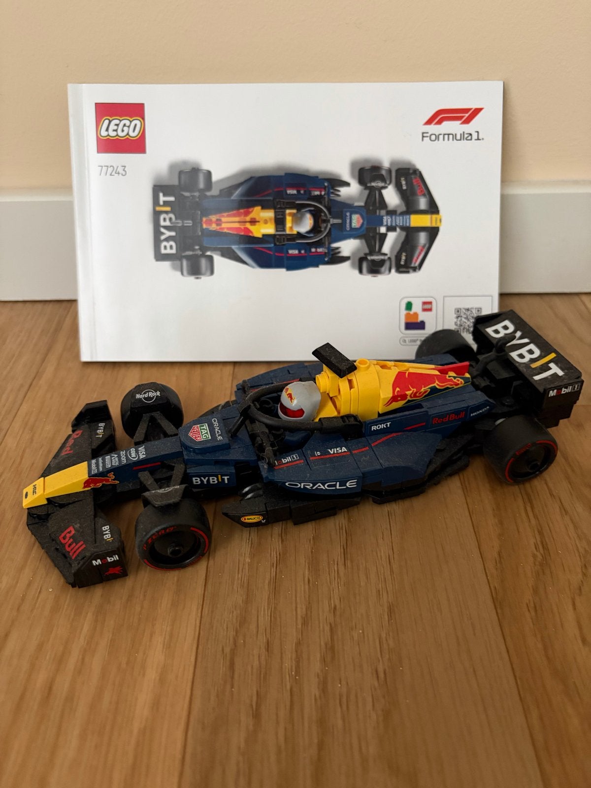 Lego 77243 Oracle Red Bull Racing RB20 F1 racewagen, Ophalen of Verzenden, Zo goed als nieuw, Overige merken