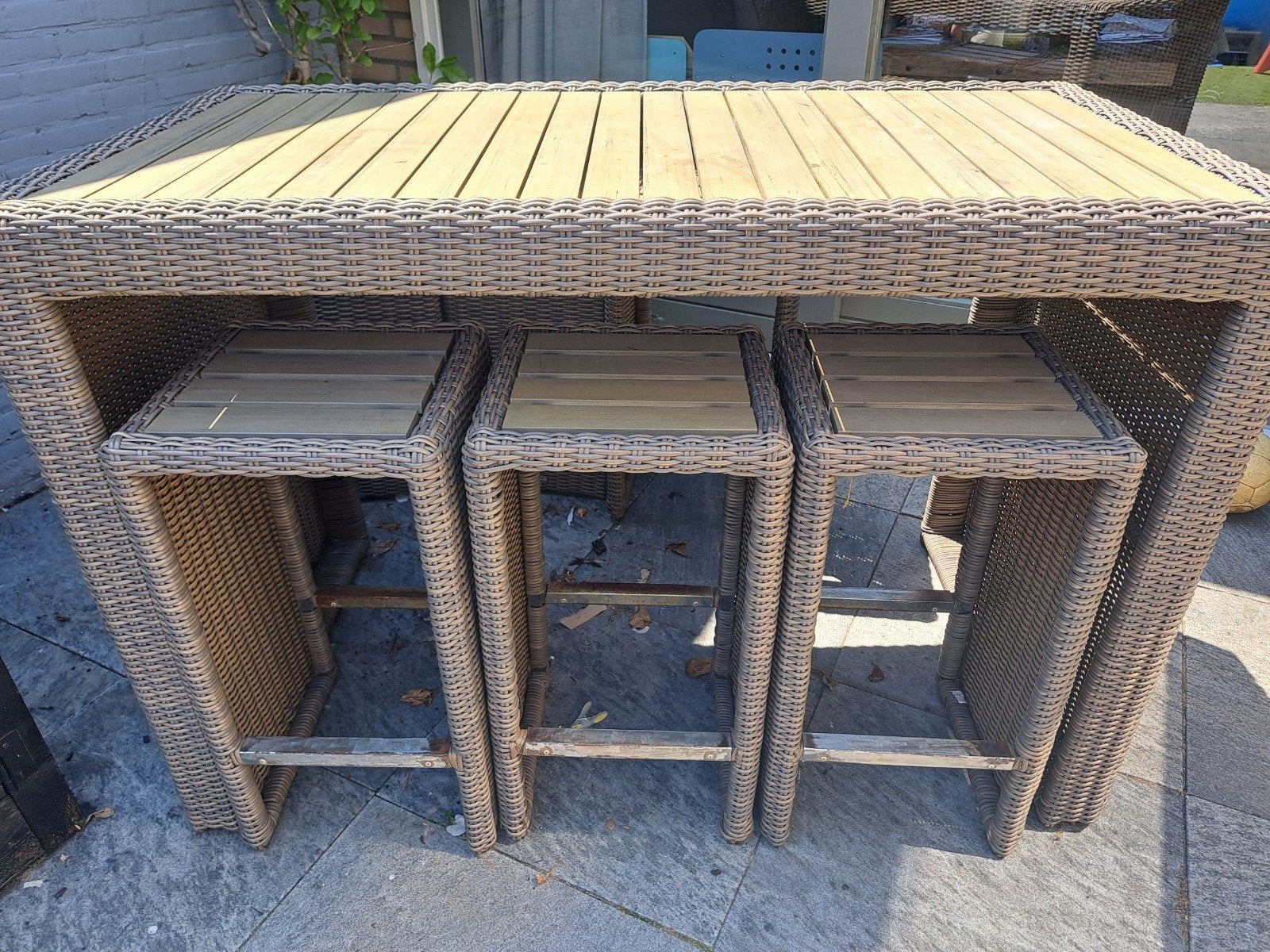 Garden collections bartafel tuinset, Ophalen, Gebruikt