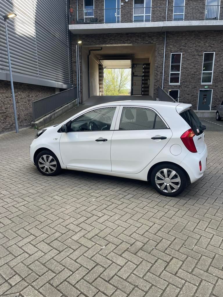 Zuinige Kia Picanto 1.0 Cvvt 5-DRS 2013 Wit, Auto's, Kia, Particulier, Picanto, Airbags, Airconditioning, Centrale vergrendeling