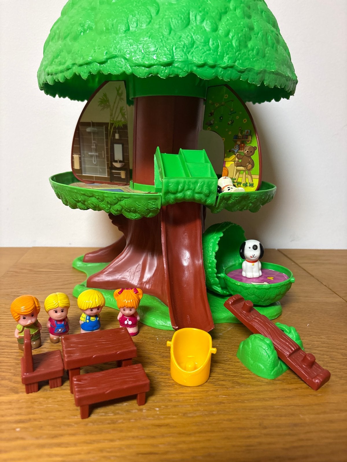 Vulli  Boomhut Speelset met Figuren en Accessoires, Ophalen, Gebruikt, Jongen of Meisje