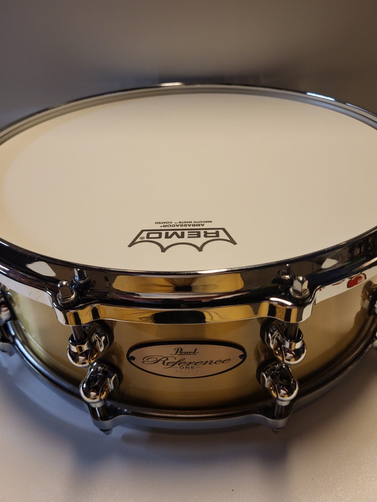 Pearl Reference One Brass 14" x 5" Snaredrum, Verzenden, Nieuw, Trommel